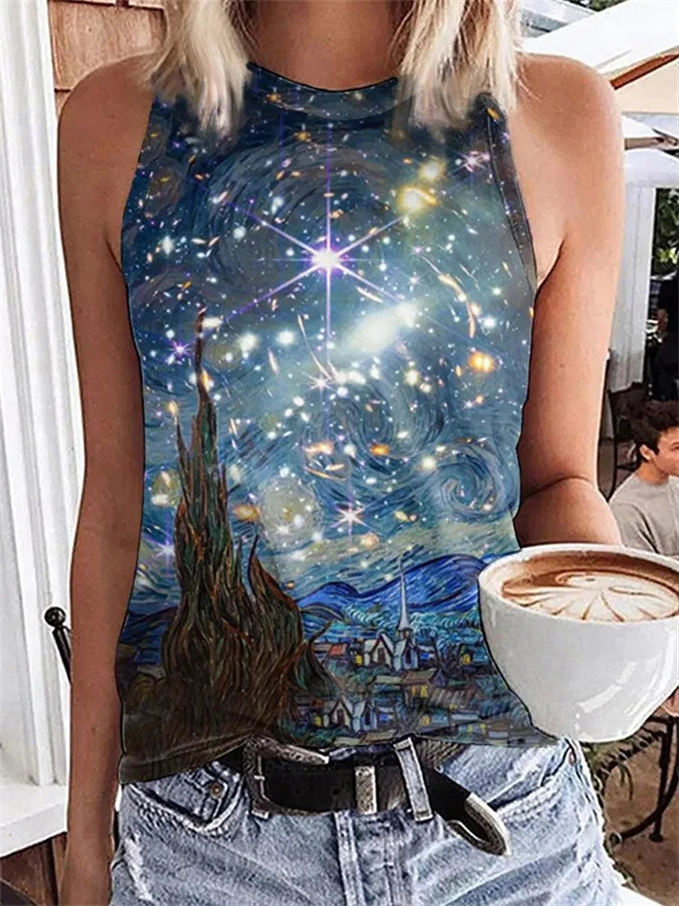 Reggae Is A Rhythm Of My Soul Tank Top Letter 3D Print Women Streetwear Oversized Vest Off Shoulder Sleeveless Woman Top Clothes