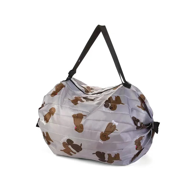 New Foldable Storage Bag Portable Travel Camouflage Handbags Large Capacity With Handle Japen Shopping Bag