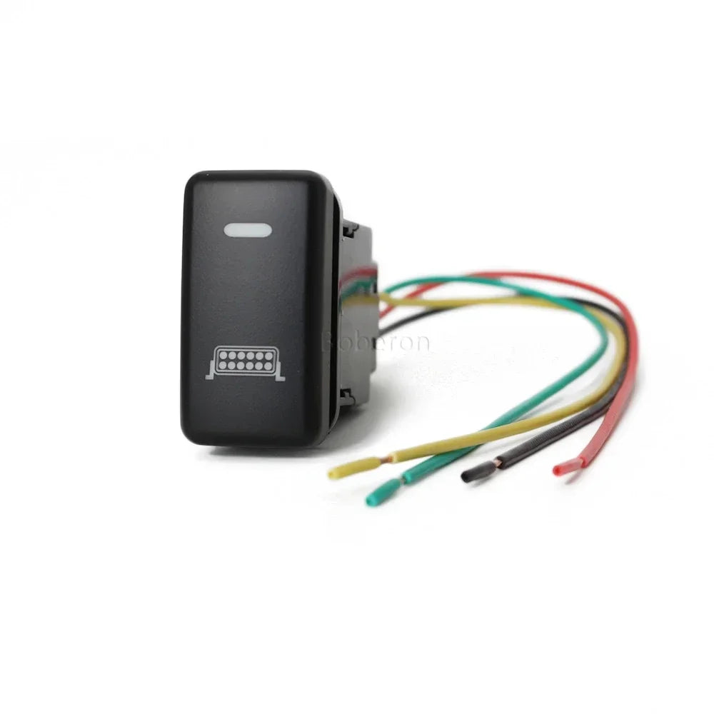 Car LED DRL Light Power On Off Front Rear Fog Lamp Spotlights Button Switch For Toyota FJ Land Cruiser Prado 120 LC100