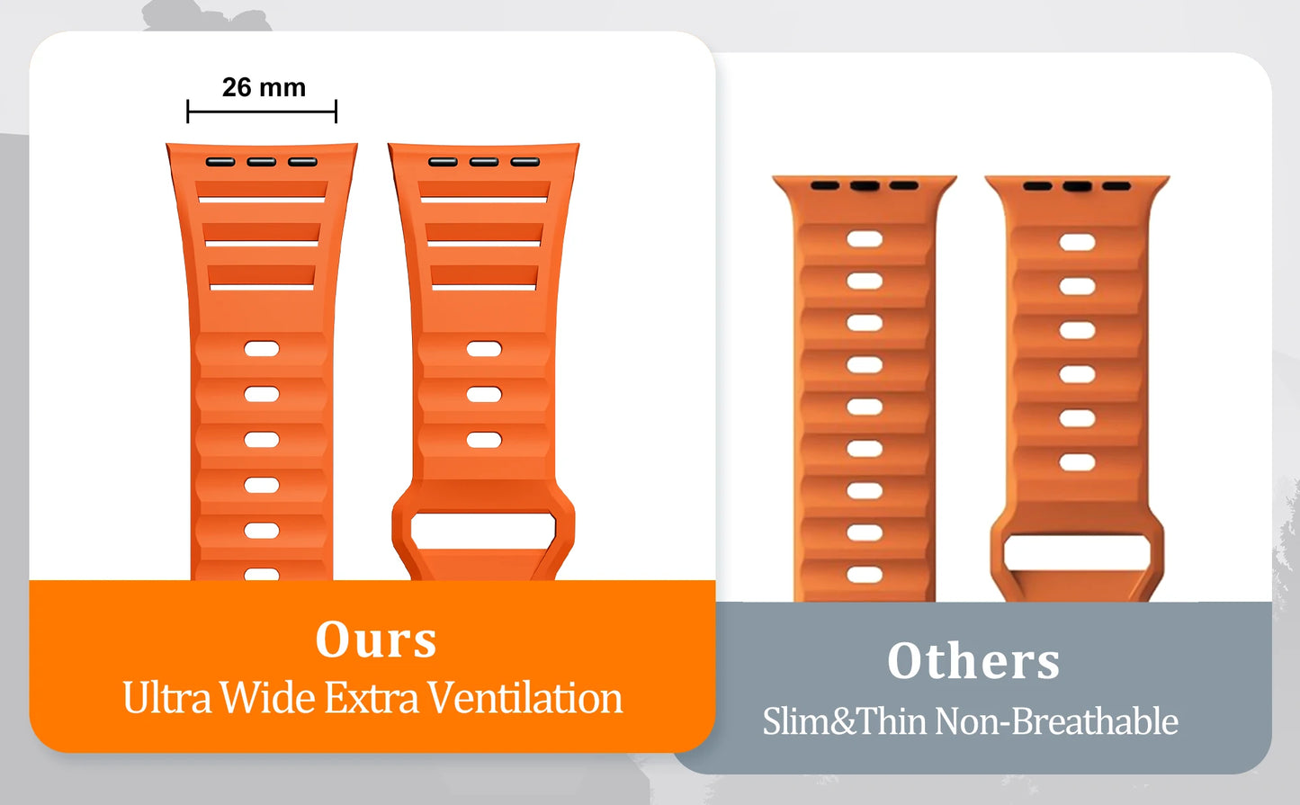 Silicone Strap for Apple watch ultra 2 3 band 49mm 45mm 44 mm 42mm 46mm accessories correa bracelet iwatch 11 10 9 8 7 6 SE 5 4