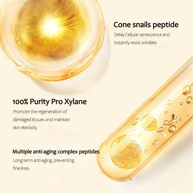 Peptide Anti Wrinkle Aging Ampoule Ginseng Extract Serum Pro Xylane Firming Essence Collagen Hyaluronic Acid Skin Care Products