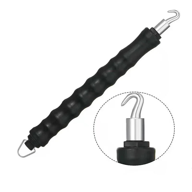 2026 New Semi-Automatic Rebar Tying Machine Wire Knoting Pliers Straight Pull Bar Binding Hook Construction Site Winding Tool