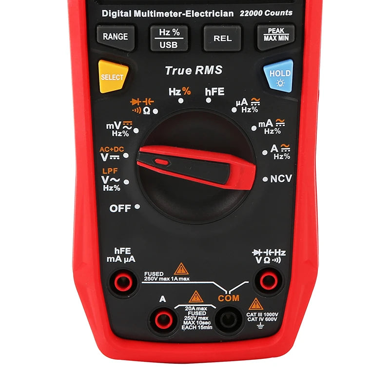 UNI T Professional Digital Multimeters UT61B+ UT61E+ UT61D+1000V Analog Multimeter Resistance Capacitance Test Multi Tester