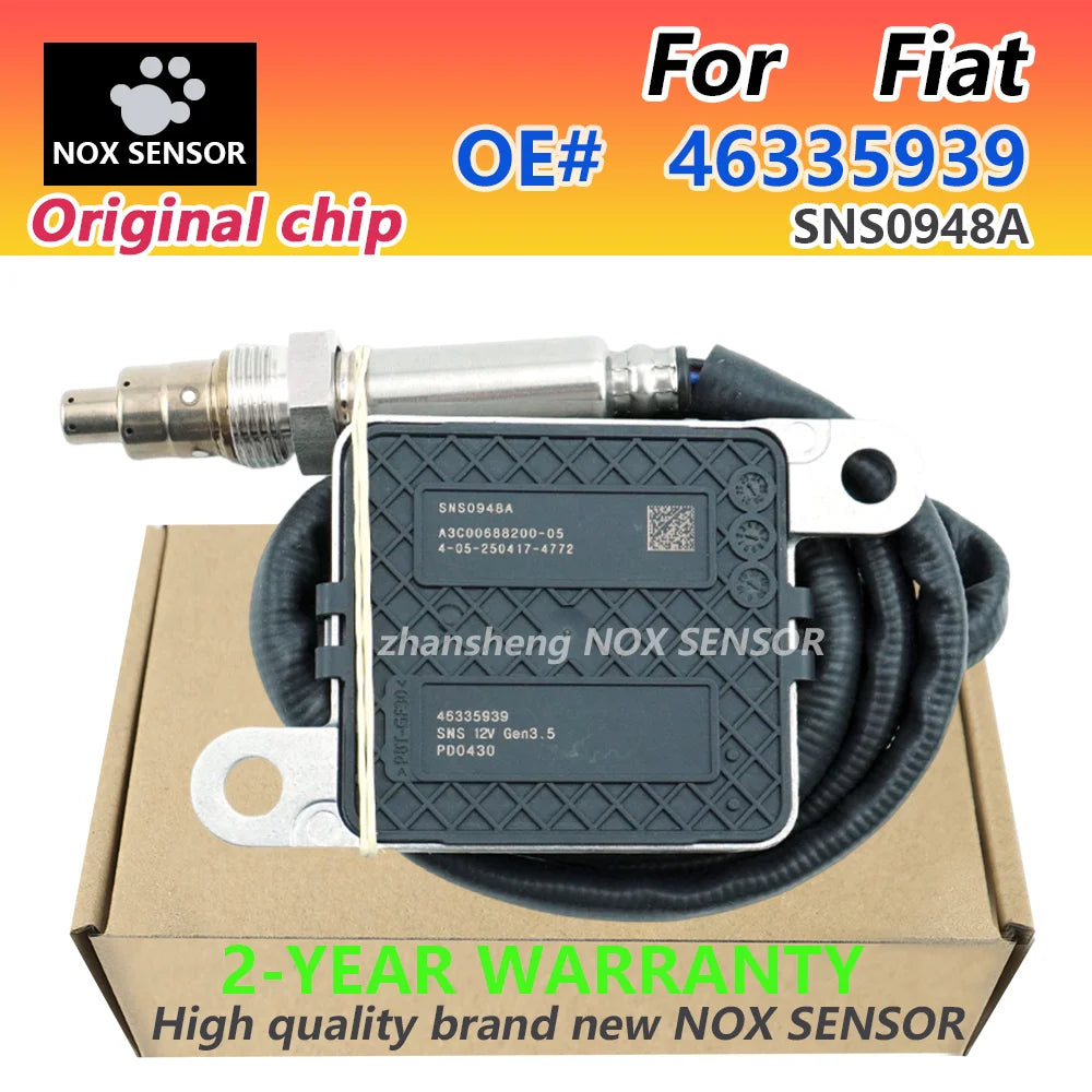 46335939 SNS0948A Original New Nitrogen Oxide Sensor Nox Sensor 12V For Fiat Ducato 2.2D 2.3D Auto Car Spare Parts A3C00688200-0