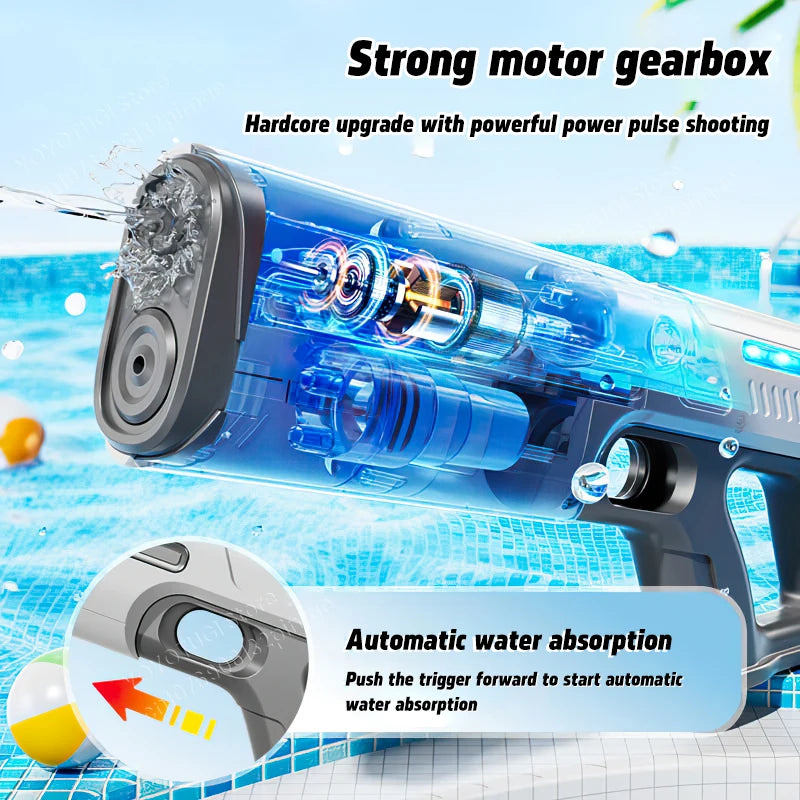 Kids Electric Water Gun – High-Capacity Summer Blaster