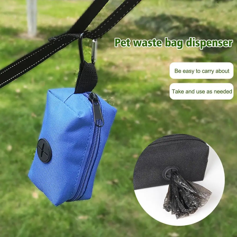Leash-Mount Dog Waste Bag Dispenser - Puppy Walking Holder – photo 2