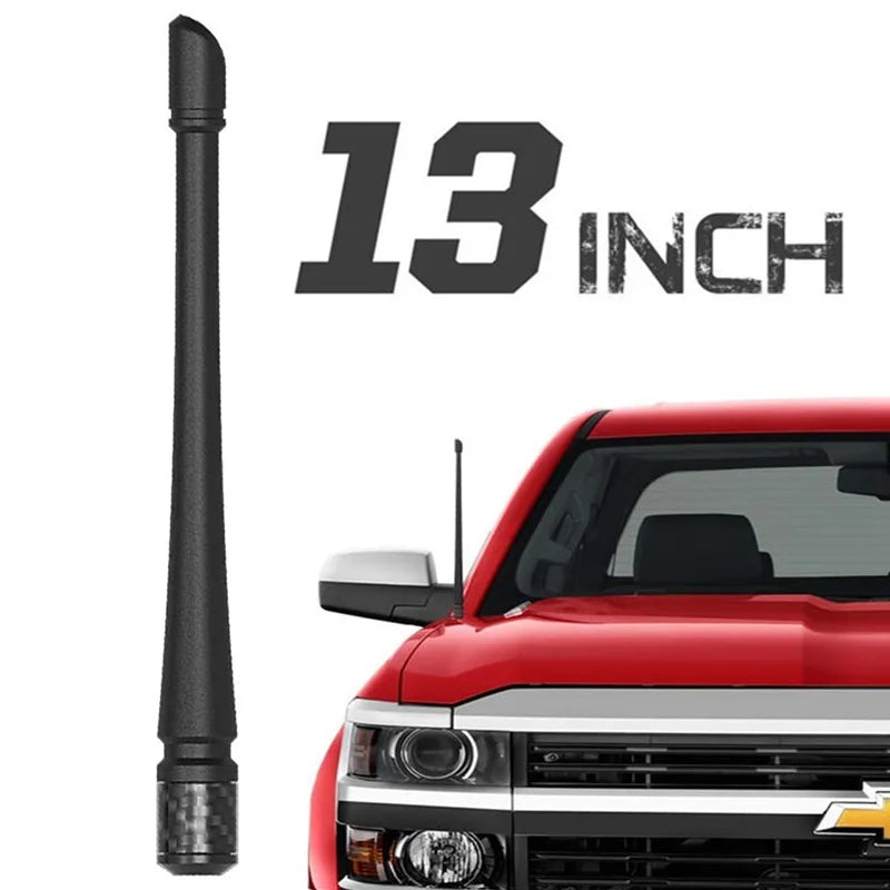32cm Universal AM/FM Radio Antenna — Fits Chevrolet Silverado & Most Trucks