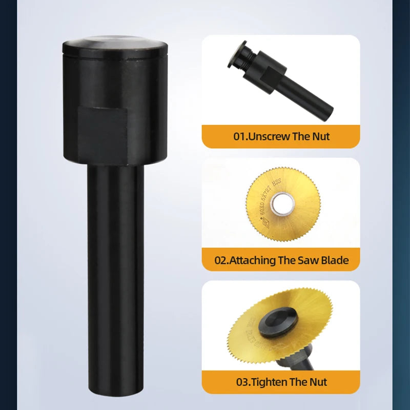 Slitting Saw Arbor Holder — CNC Milling Blade Mandrel 5–32mm