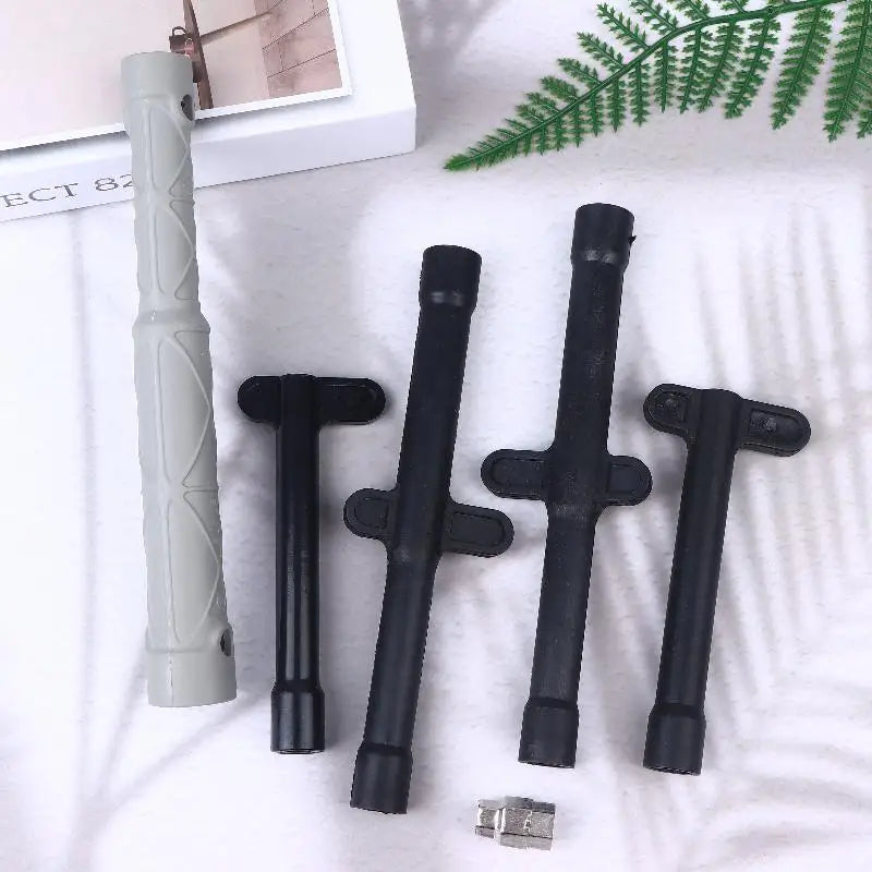 Plumbing Key 9/10/11/12mm Tap Wrench Flume Wrench Sink Faucet Socket Wrench Plumbing Tools Wrench Multifunctional Plumbing Tool