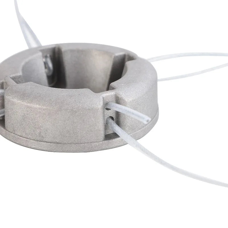 Universal Aluminum Alloy Lawn Mower Head and Replacement -Feed Nylon/String Compatibility Gardening Tools Lawn Mowers