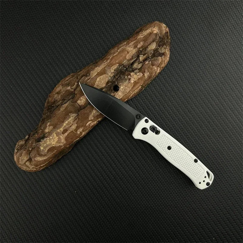 Multi Colors 535/533 BM Outdoor Camping Folding Pocket Knife Drop Point Blade Nylon Fiber Handle High Hardness Utility Knives