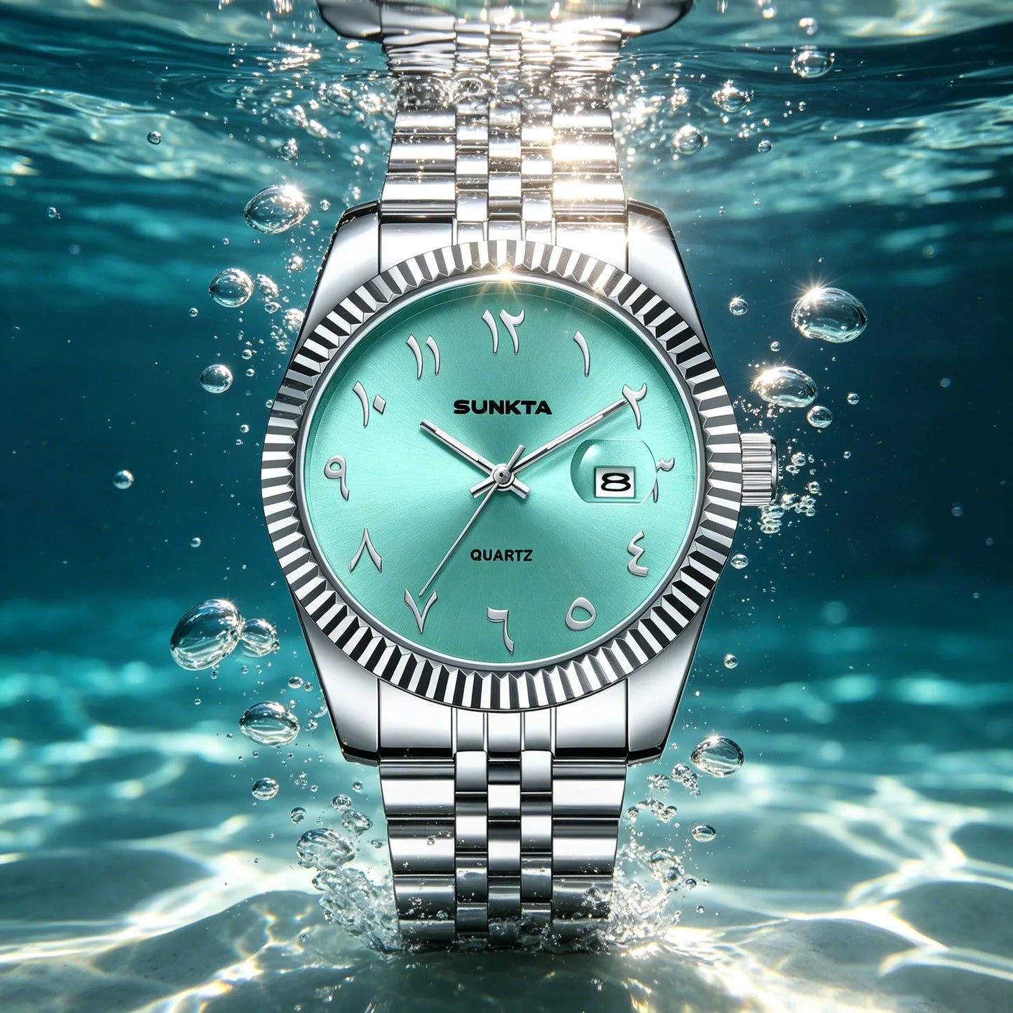 SUNKTA Luxury Fashion Wristwatch For Men Stainless Steel Date Quartz Man Watch Waterproof Luminous Casual Men's Watches Relojs