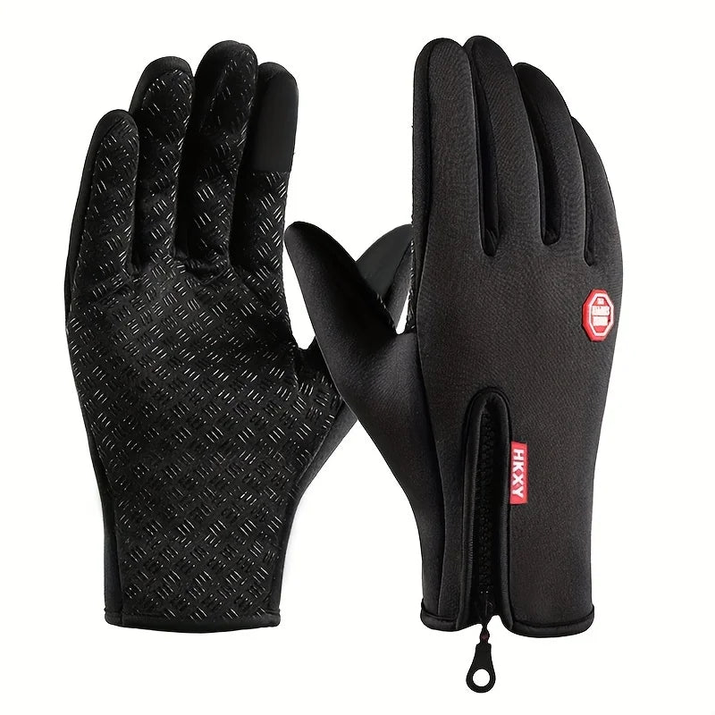 Unisex Touchscreen Winter Gloves - Non-Slip Cycling & Driving Gloves - photo 5