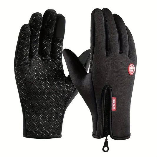 Unisex Touchscreen Winter Gloves - Non-Slip Cycling & Driving Gloves - photo 5