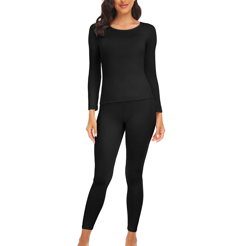 Women's Thermal Long Johns Set - Lined Top & Pants for Skiing - photo 10