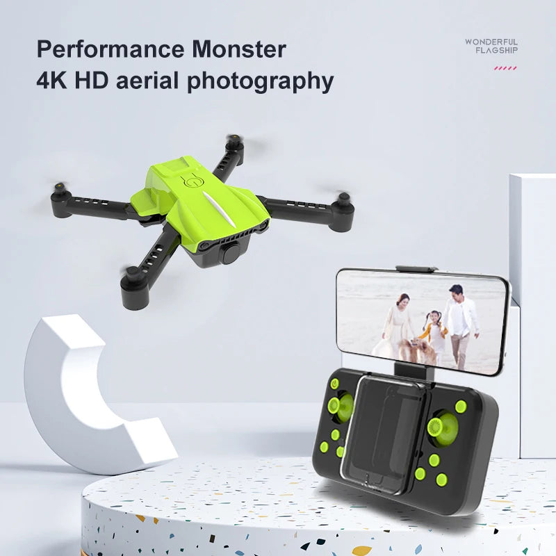 New K10 Mine Drone Pocket 8K HD Camera FPV RC Profesional RTF Quadopter Foldable Obstacle Avoidance Aircraft Gift Children Kid