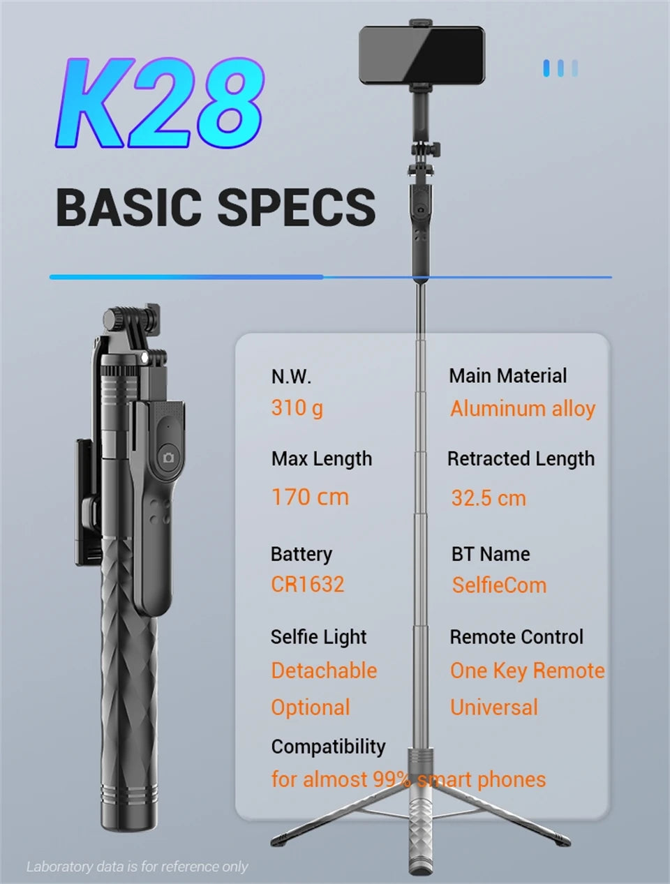 2025 New 1750mm Wireless Selfie Stick Tripod Stand Foldable Monopod With Led Light For Smartphones Balance Steady Shooting Live
