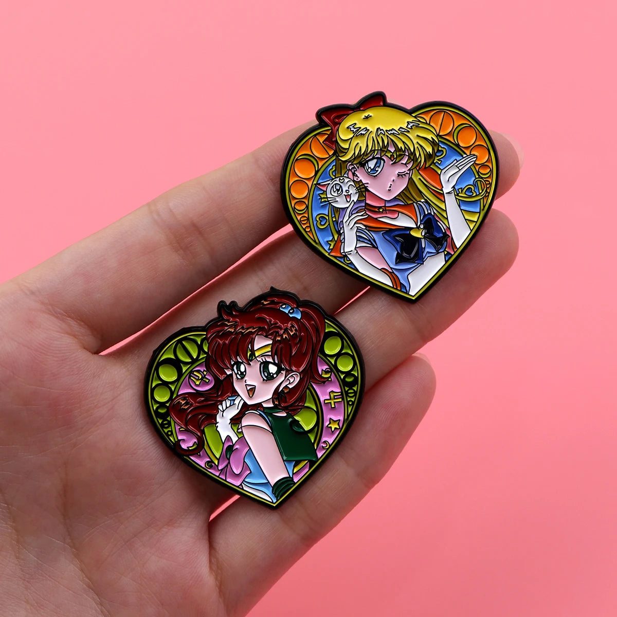 Cartoon Anime Brooches For Women Kawaii Enamel Pin Fashion Metal Badge Jewelry Clothing Backpack Accessories Girls Gift