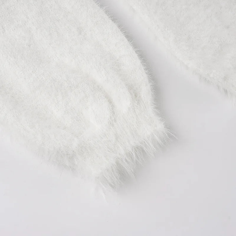 Women's Plush Loose Pullover Sweater