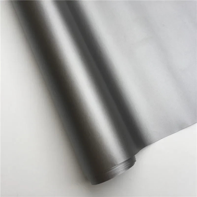 Matte Dark Grey Vinyl Film Car Wrapping Film Vehicle Wraps Foil Sheet Car Decal Bubble Free Bike Console Computer Cover Skin