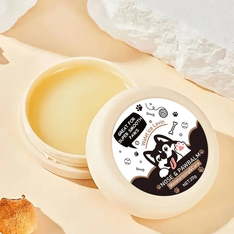 Dog Nose & Paw Balm 20g – Moisturizing Paw Protector Cream for Dogs & Cats | Cracked Paw Repair
