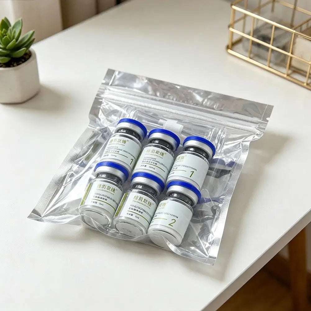 GHK-CU Copper Lyophilized Powder Anti-wrinkle And Firming Blue Copper Skin Repair Freeze-dried Powder Set Reduce Fine Lines