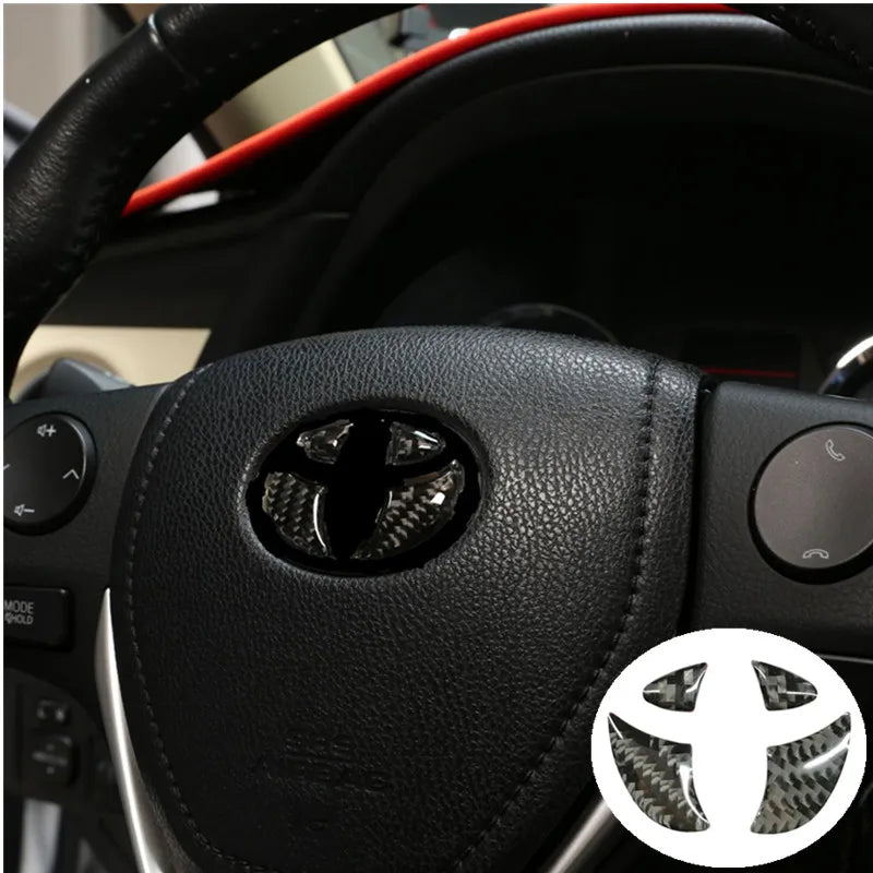 Black Carbon Fiber Car Interior Decoration Protection Sticker Auto Accessories For Toyota Corolla 2014 2015 2016 2017 2018