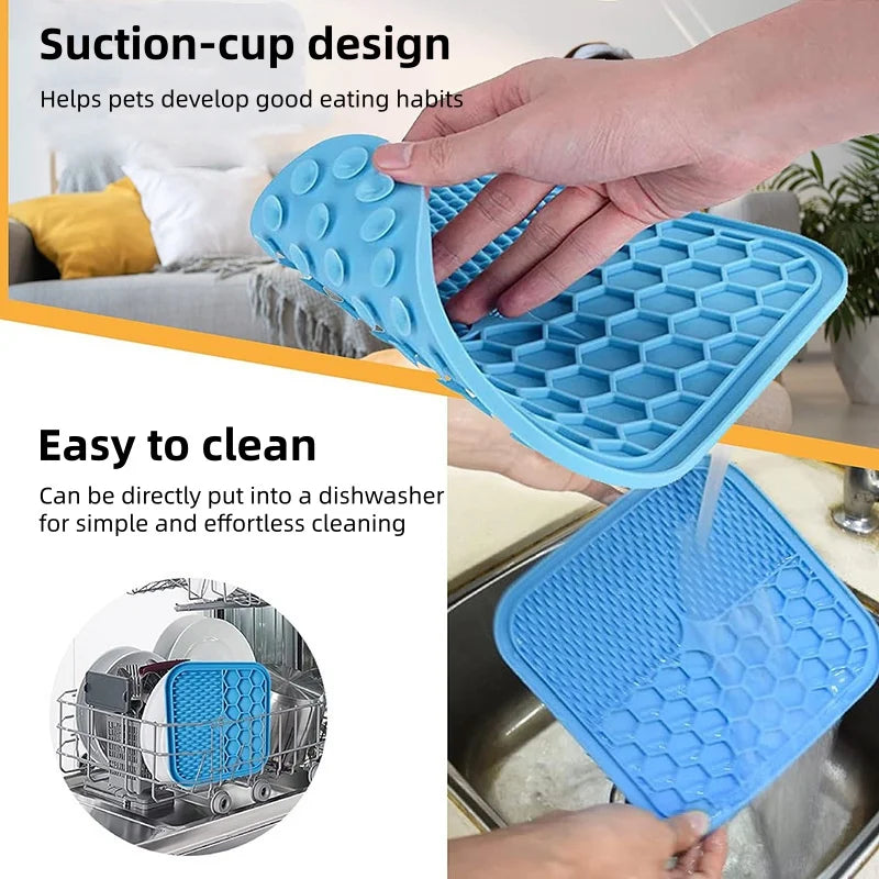 Suction Lick Mat for Bath Time & Grooming Distraction – photo 5
