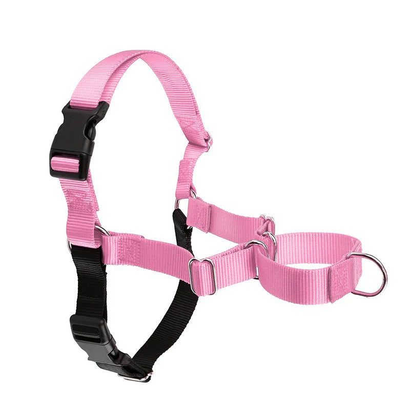 Medium Big Dogs Vest Harness Anti Break Solid Nylon Chest Traction Durable Husky Adjustable Walking Training Pet Accessories