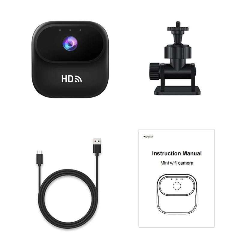 Ourlife A800 Mini WiFi Camera — Home Security with Motion Tracking