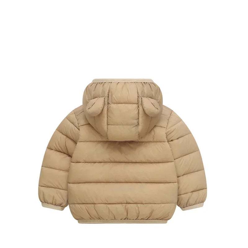 Kids Padded Hooded Zip Coat - Casual Winter Jacket, 2-6 Years - photo 4