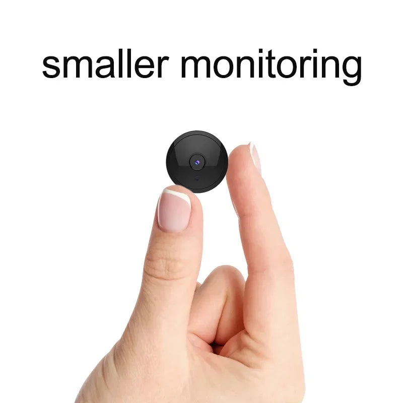 A9 4K Mini WiFi Camera — Home & Baby Monitor with Remote View