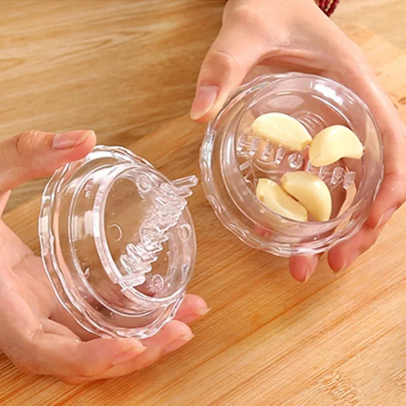 Manual Garlic Crusher - Handheld Press for Garlic and Ginger - photo 2