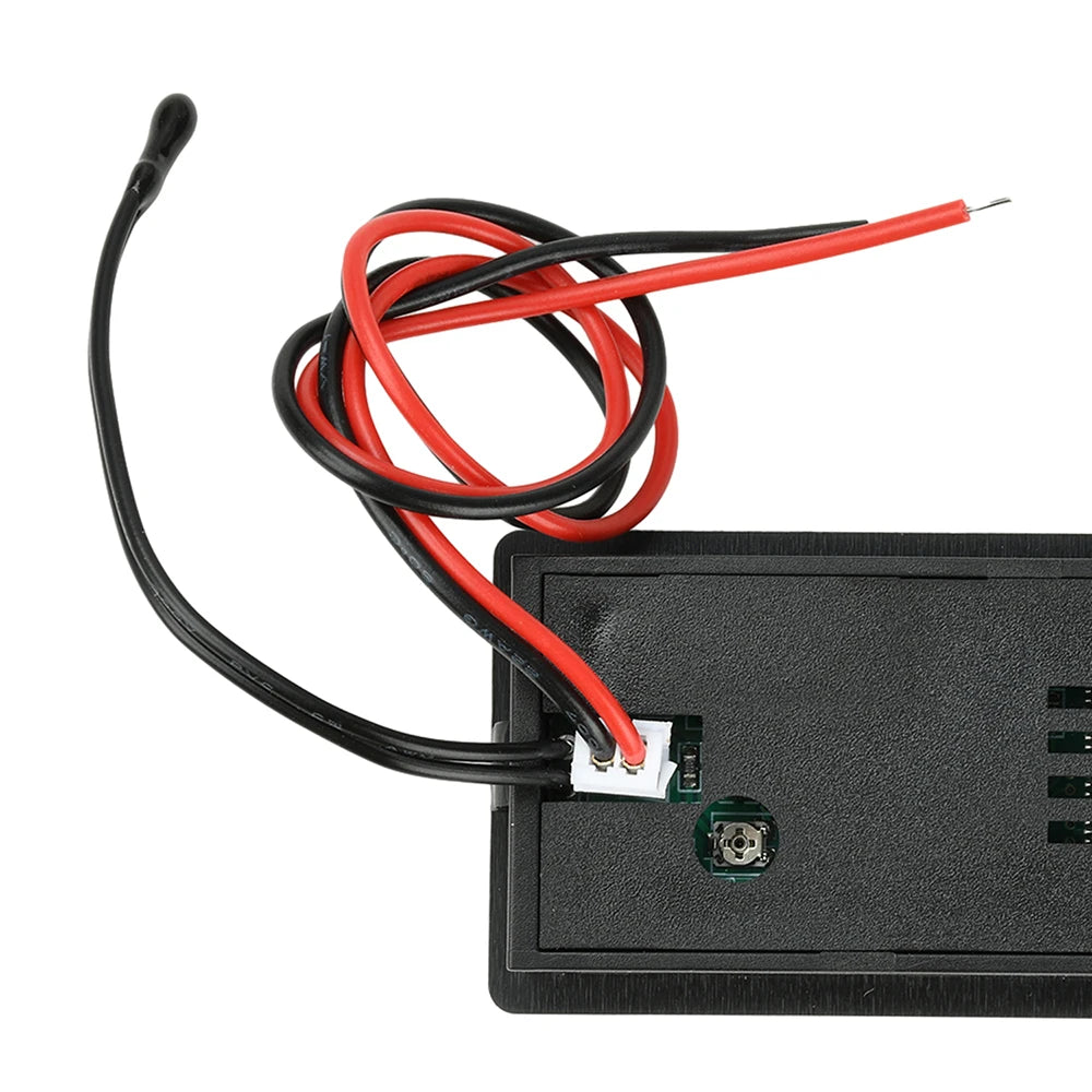 Battery Meter Indicator Voltage Meter 6133A DC8-100V with Alarm Lithium Ion Battery Capacity Monitor 12V 36V 48V 60V 72V 84V