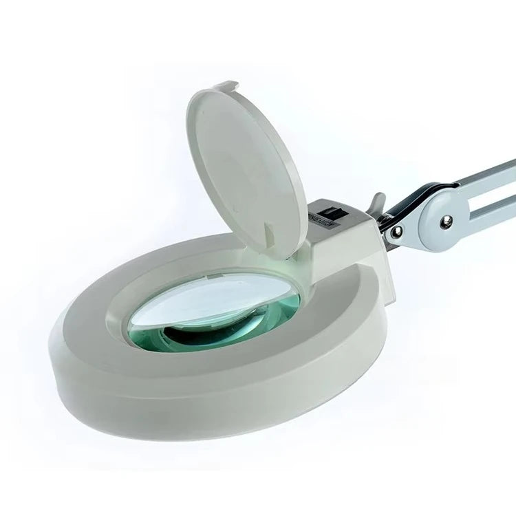 Salon Use Facial Steamer with Magnifying Lamp Glass 2 in 1