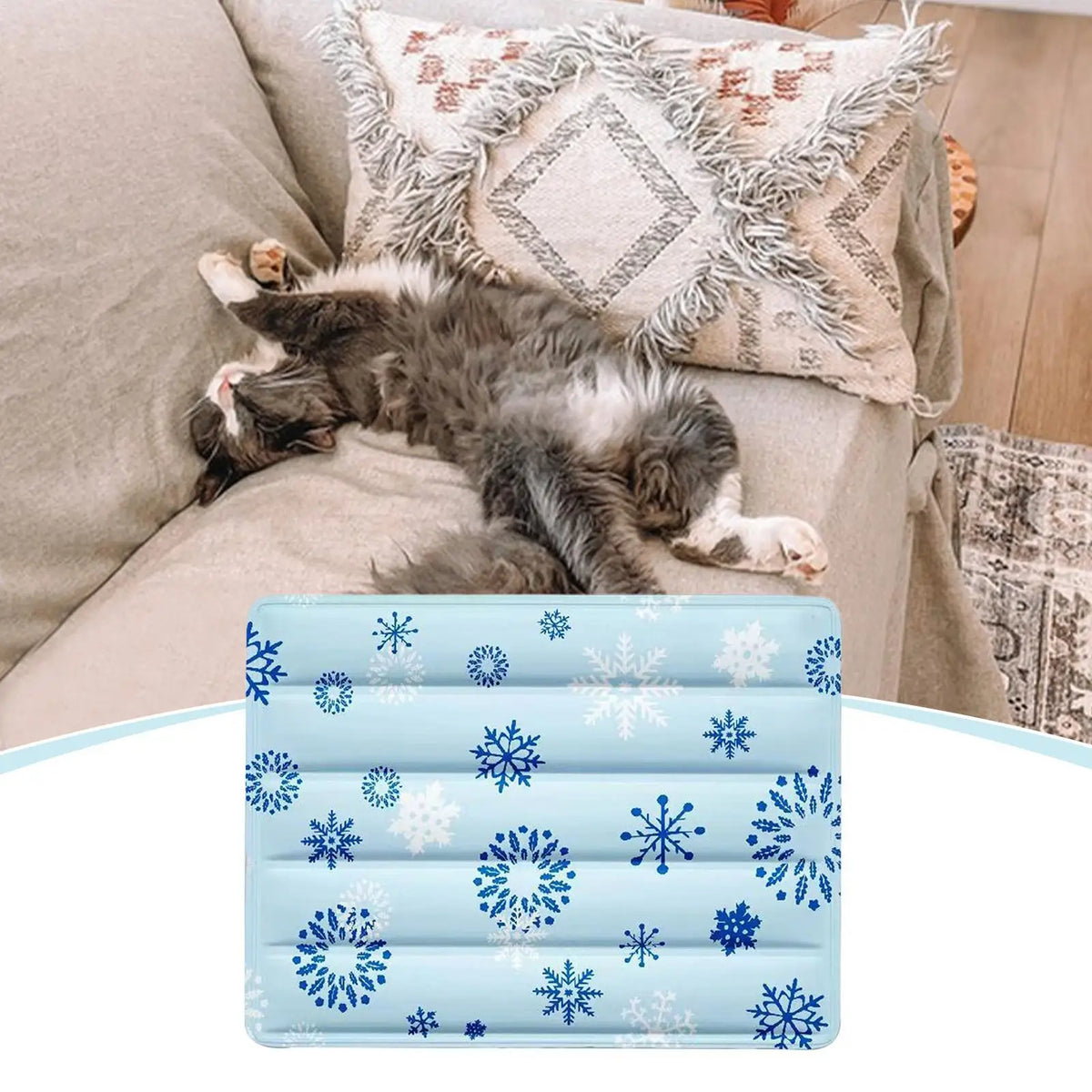 Small Dog Cooling Mat 30 x 40 cm - Reusable Ice Bed – photo 5