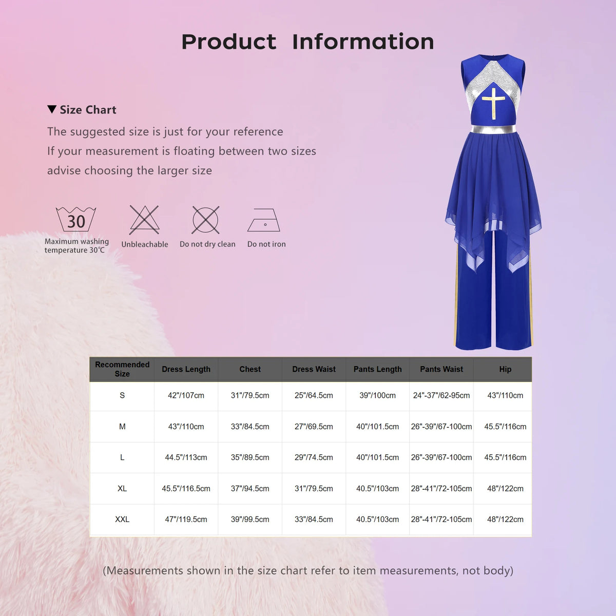 Women's lyrical mesh dress with pants set