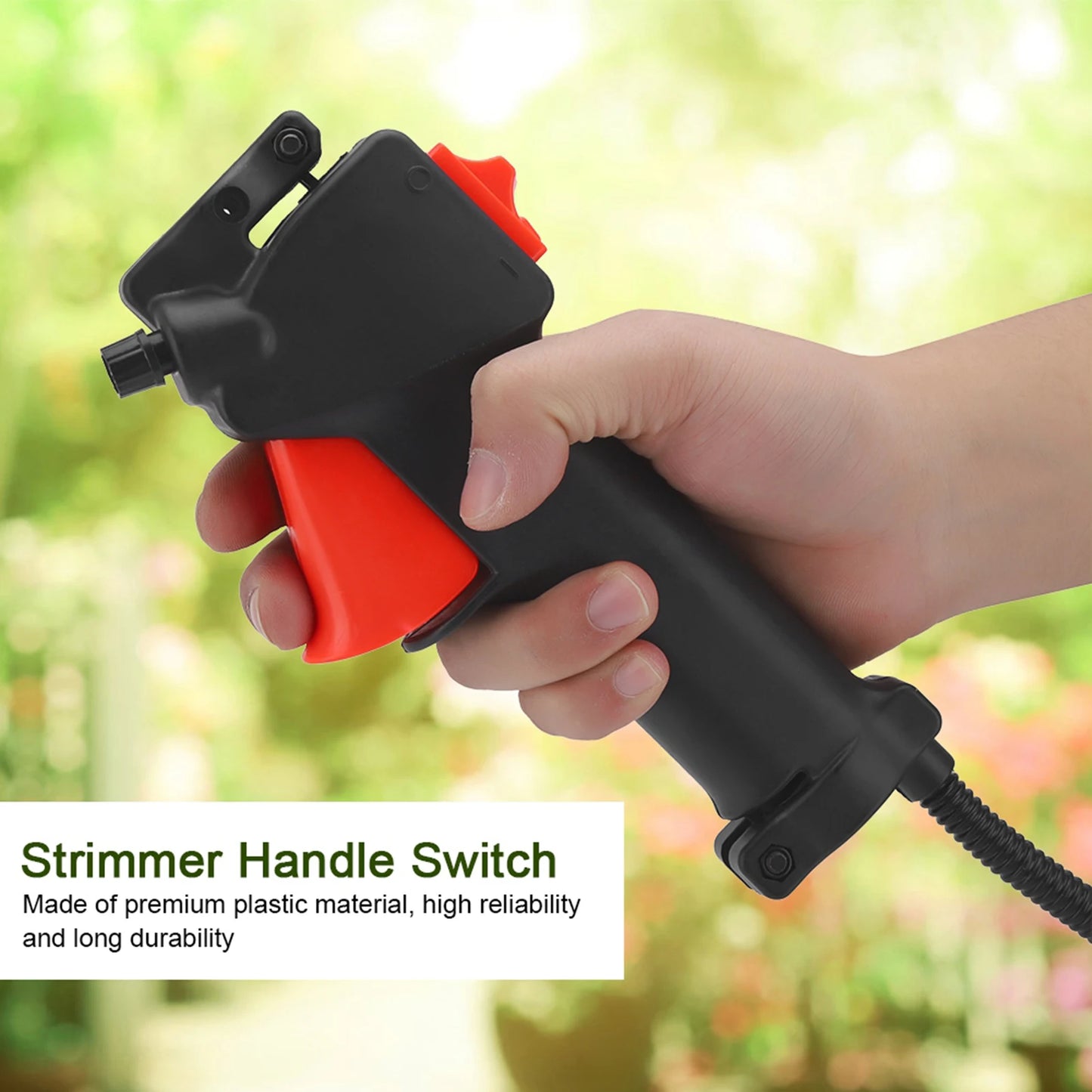 26mm Strimmer Trimmer Handle Switch Throttle Trigger Cable Brush Cutter Accessories Tool