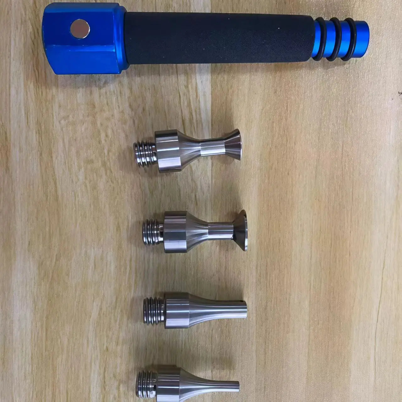 PDR Car Dent Repair Magnetic Tapping Pen Set – 4 Size Professional Paintless Auto Dent Fix Tool Kit
