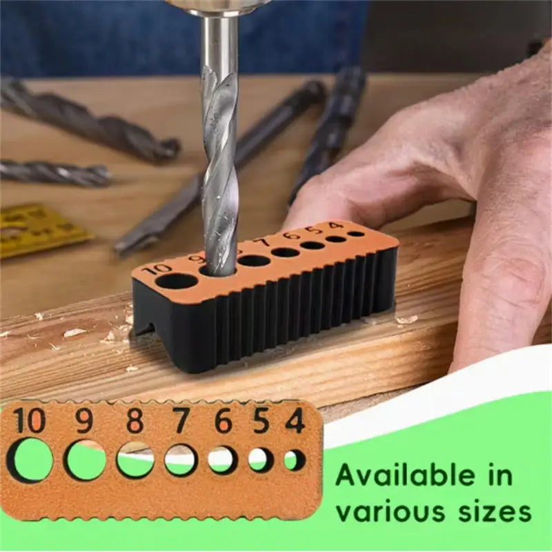 Drill Guide For 4/5/6/7/8/9/10mm Holes Drill Bit DIY Drill Jig Block Joints Tool Multifunctional Precision Accessory