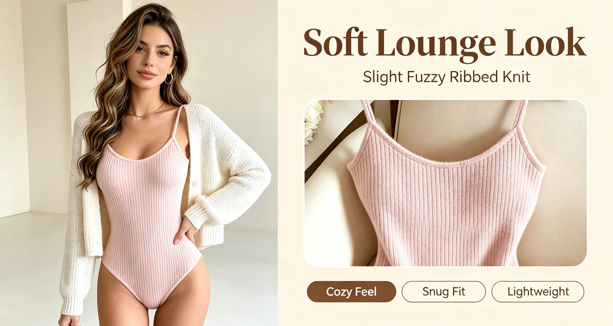 Women's spaghetti strap basic bodysuit — view 16 of 36