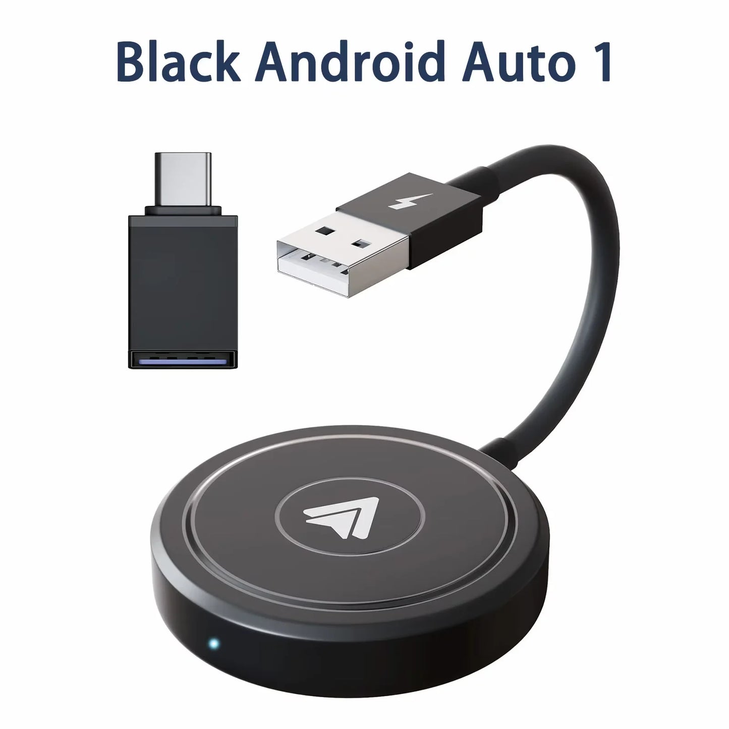 Wireless CarPlay & Android Auto Dongle — Converts Wired to Wireless, Plug and Play for iPhone & Android