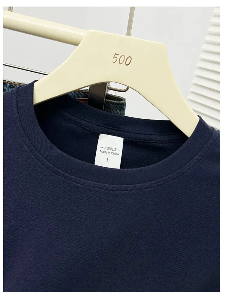 Women's solid short sleeve tee, casual Y2K — view 12 of 20