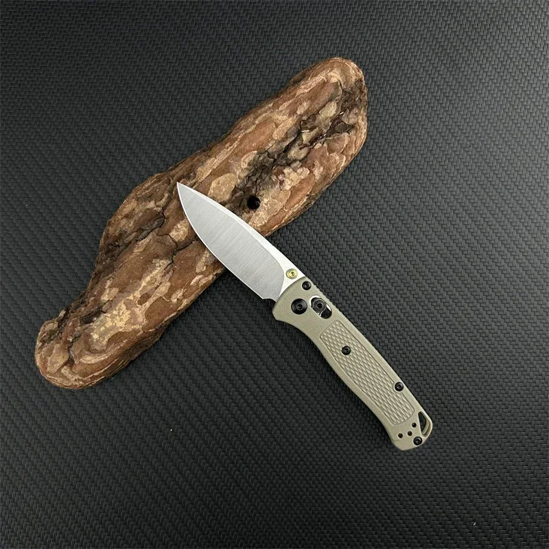 Multi Colors 535/533 BM Outdoor Camping Folding Pocket Knife Drop Point Blade Nylon Fiber Handle High Hardness Utility Knives