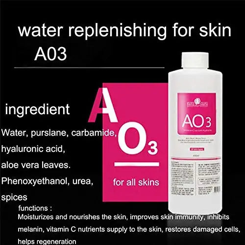 3PCS 1200ML Hydra Liquid Face Serum - Deep Cleansing Solution