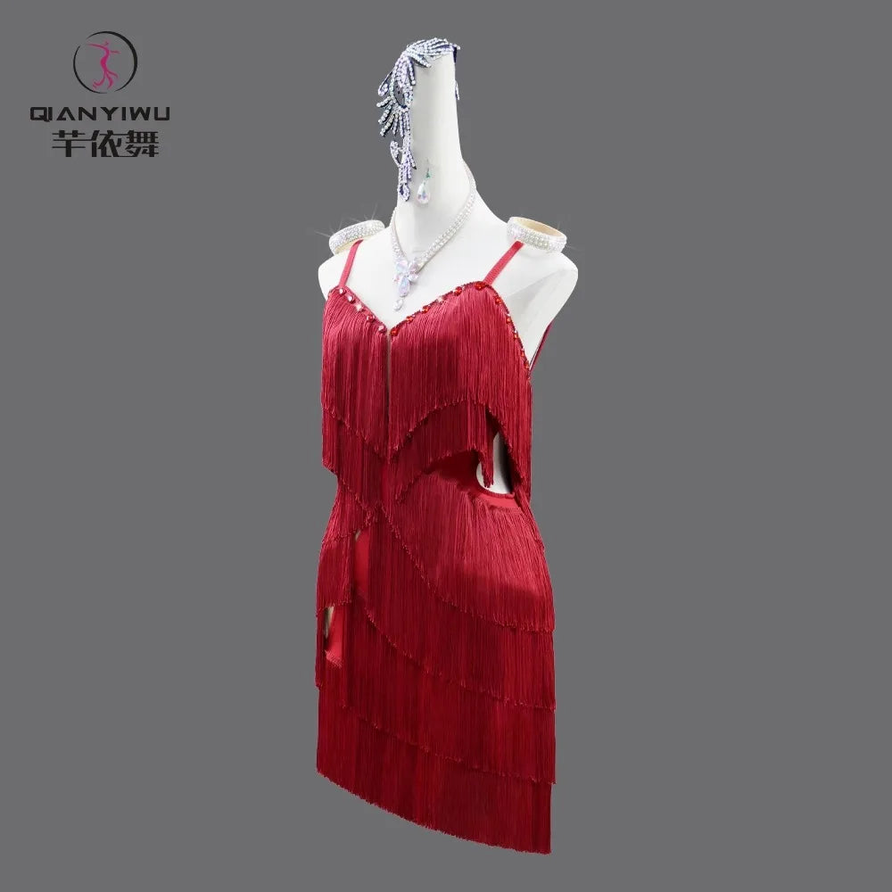 Short skirt Latin practice dress