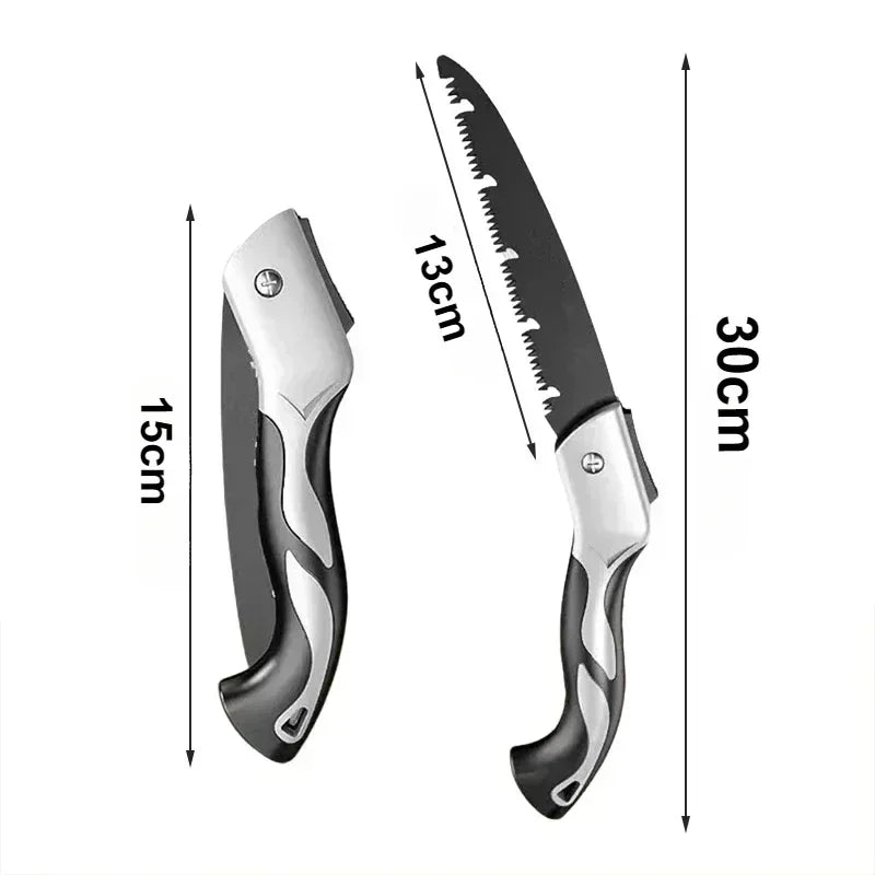 Multifunctional Folding Hand Saw – Portable Outdoor Logging & Tree Pruning Saw, Sharp & Durable