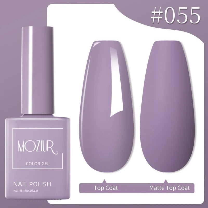 Colorful Hot Sale Uv Gel Nail Polish Set Soak Off Gel Nail Polish 15ml Professional Nail Gel Polishes