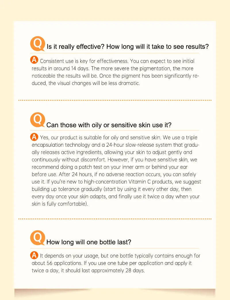 Vitamin C Brightening Facial Serum – Hyaluronic Acid, Anti-Aging & Dark Spot Care | Korean Skin Care