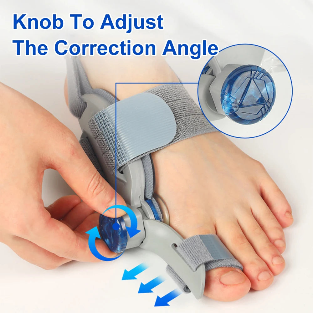 Bunion Splint Big Toe Straightener Hallux Valgus Correction Orthotics Foot Bone Thumb Adjuster Correction Bunions Corrector